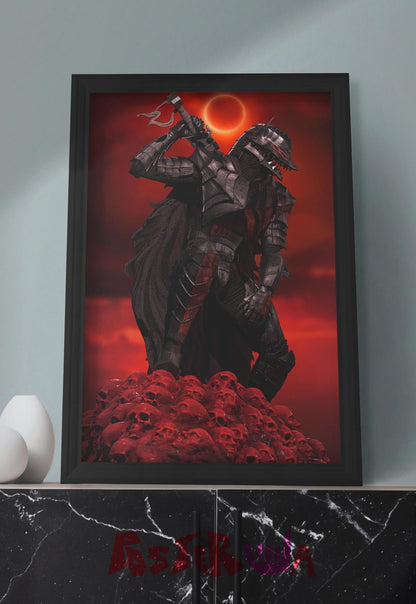 Raging Warrior | Berserker | Anime Poster