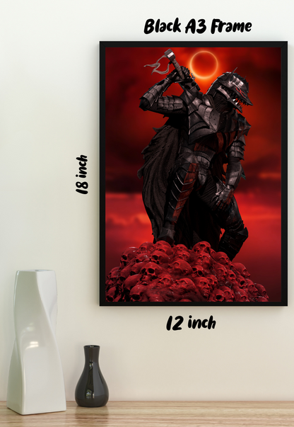 Raging Warrior | Berserker | Anime Poster