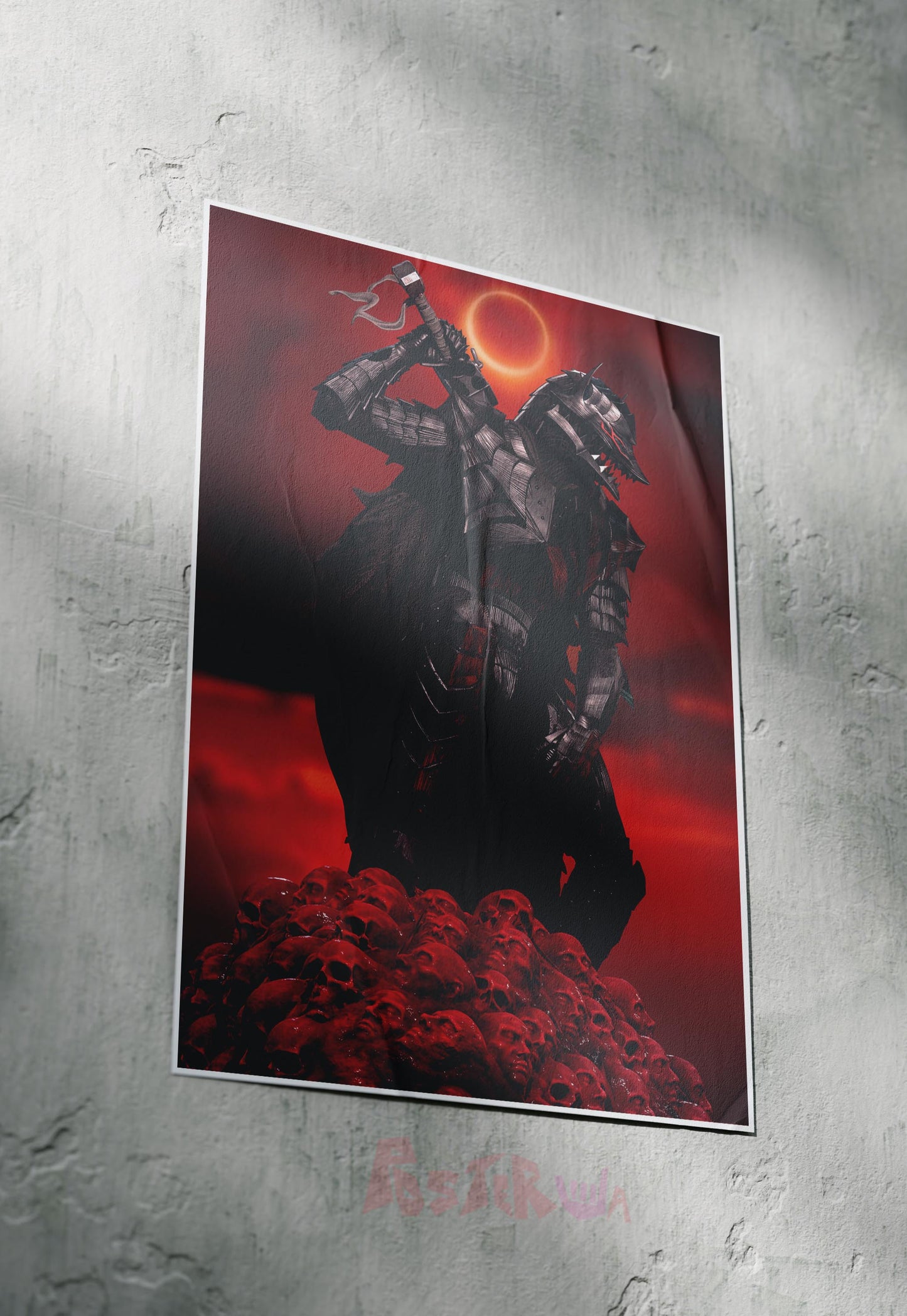 Raging Warrior | Berserker | Anime Poster