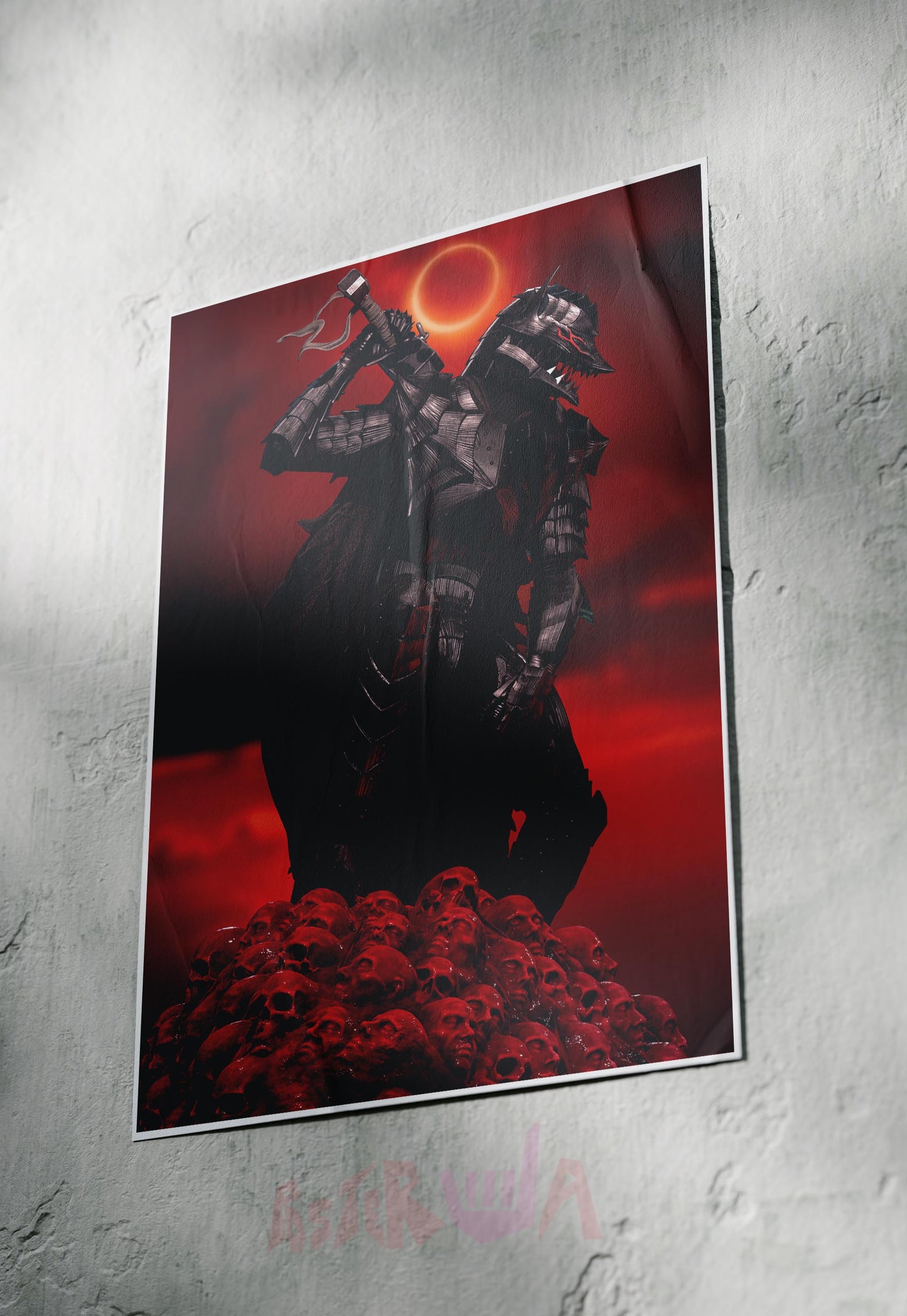 Raging Warrior | Berserker | Anime Poster