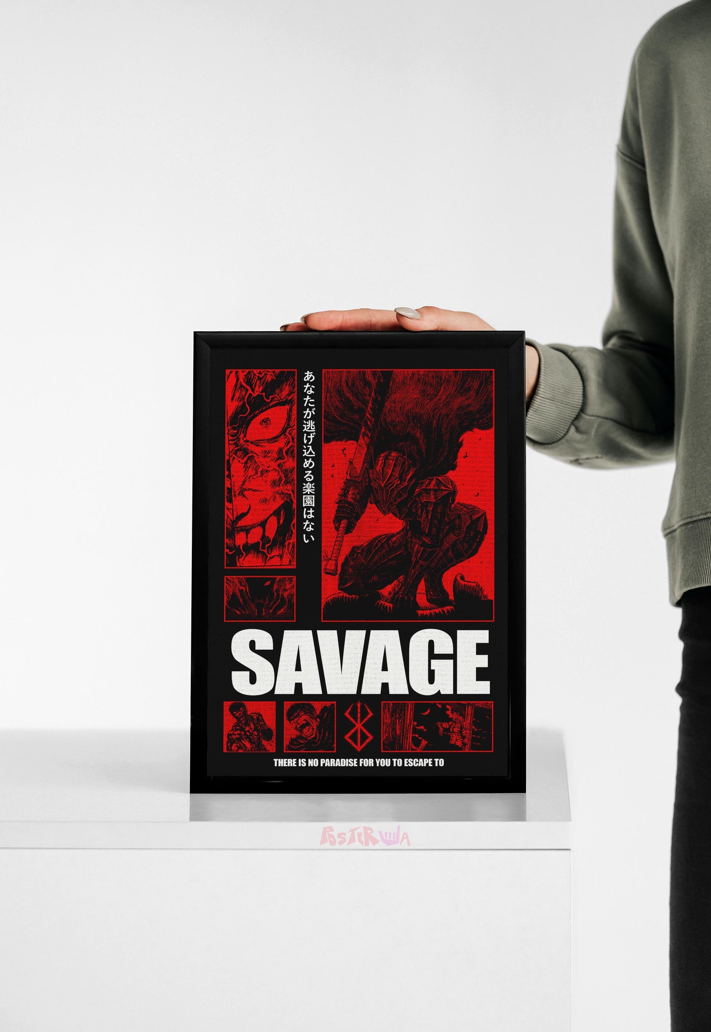 Savage Fury | Berserk | Anime Poster