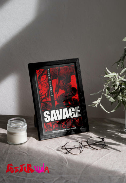 Savage Fury | Berserk | Anime Poster