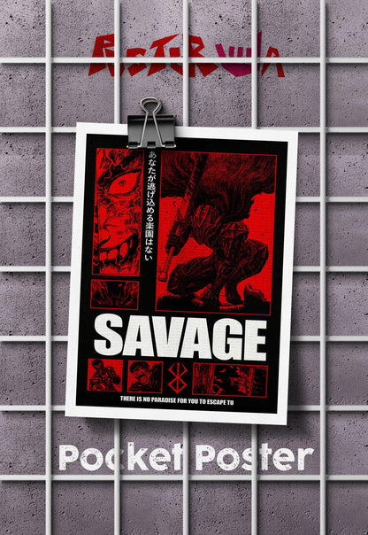 Savage Fury | Berserk | Anime Poster