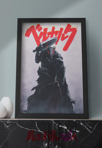 Unyielding Spirit | Berserk | Anime Poster