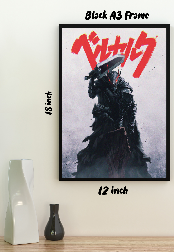 Unyielding Spirit | Berserk | Anime Poster