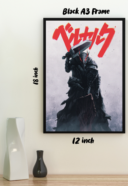 Unyielding Spirit | Berserk | Anime Poster