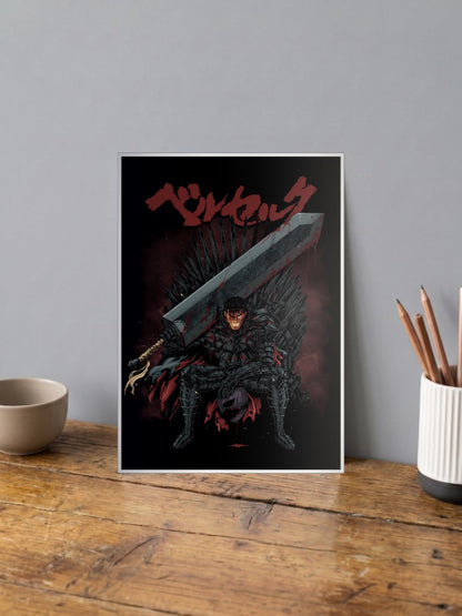 Guts Dragon Slayer Anime Poster