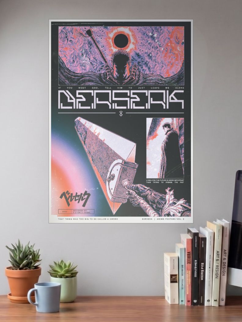 Berserk title card Poster