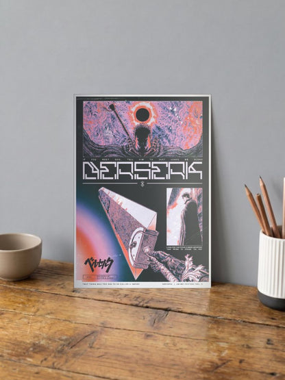 Berserk title card Poster