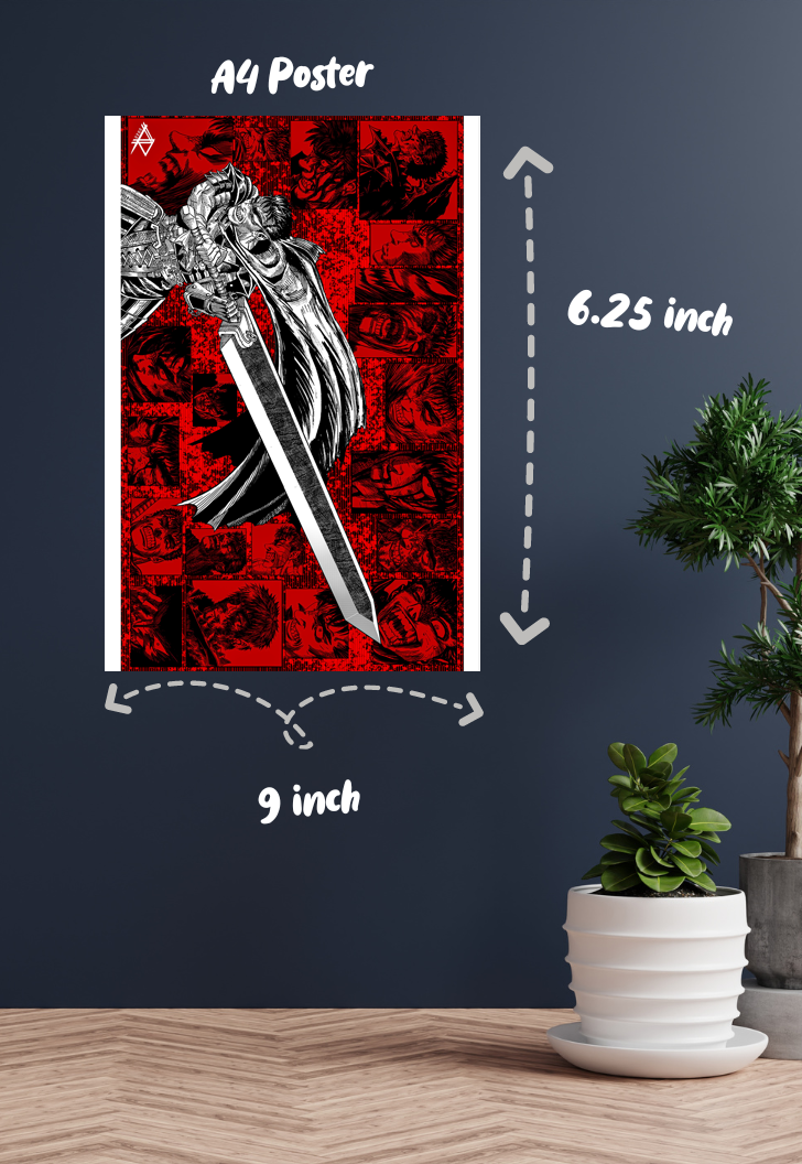Blade of the Berserker | Berserk | Anime Poster