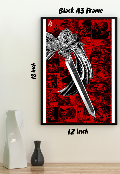 Blade of the Berserker | Berserk | Anime Poster