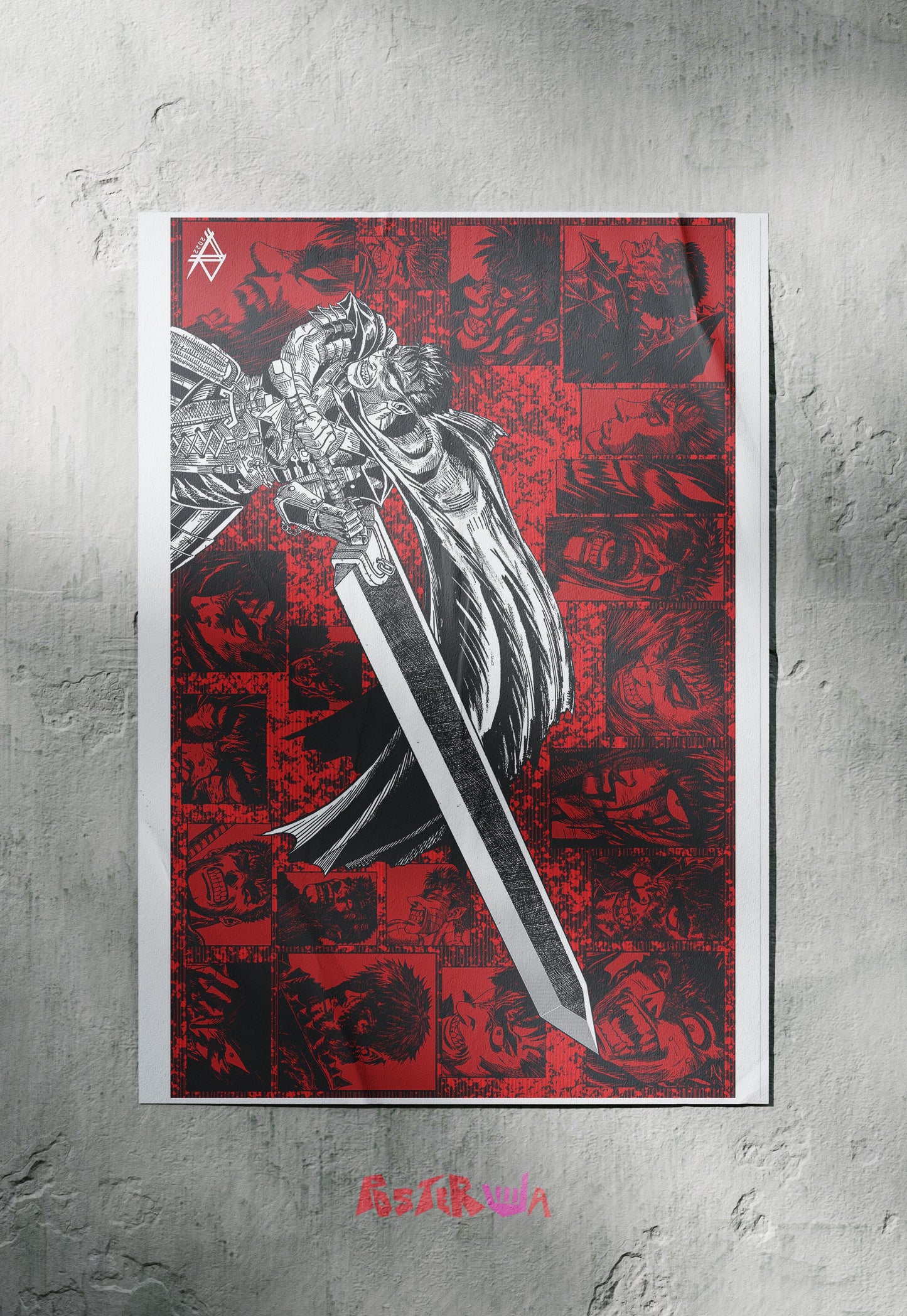 Blade of the Berserker | Berserk | Anime Poster