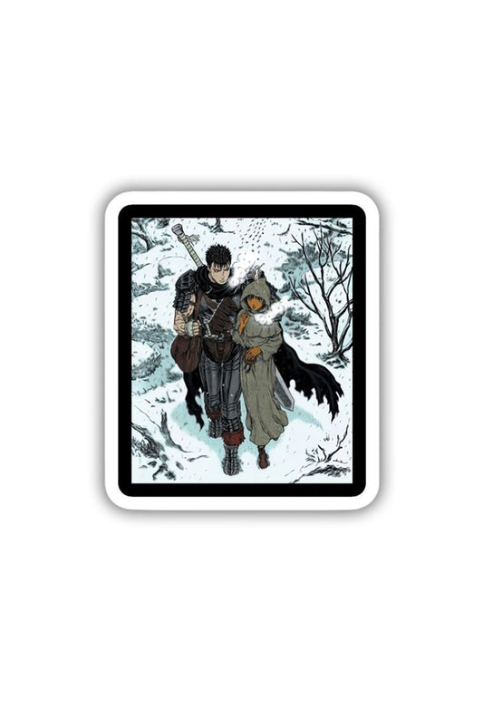 Guts and casca Sticker