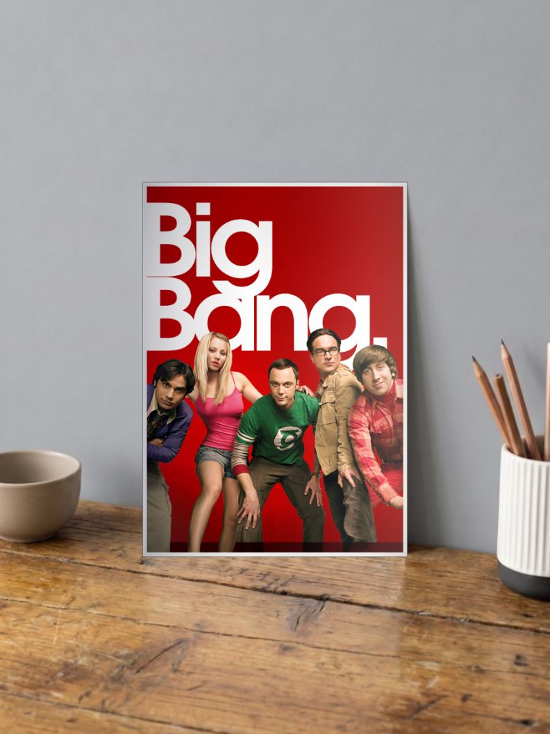 Cosmic Harmonies | Big Bang (Kpop) | Abstract Poster