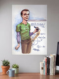 Sheldon Bazinga Poster