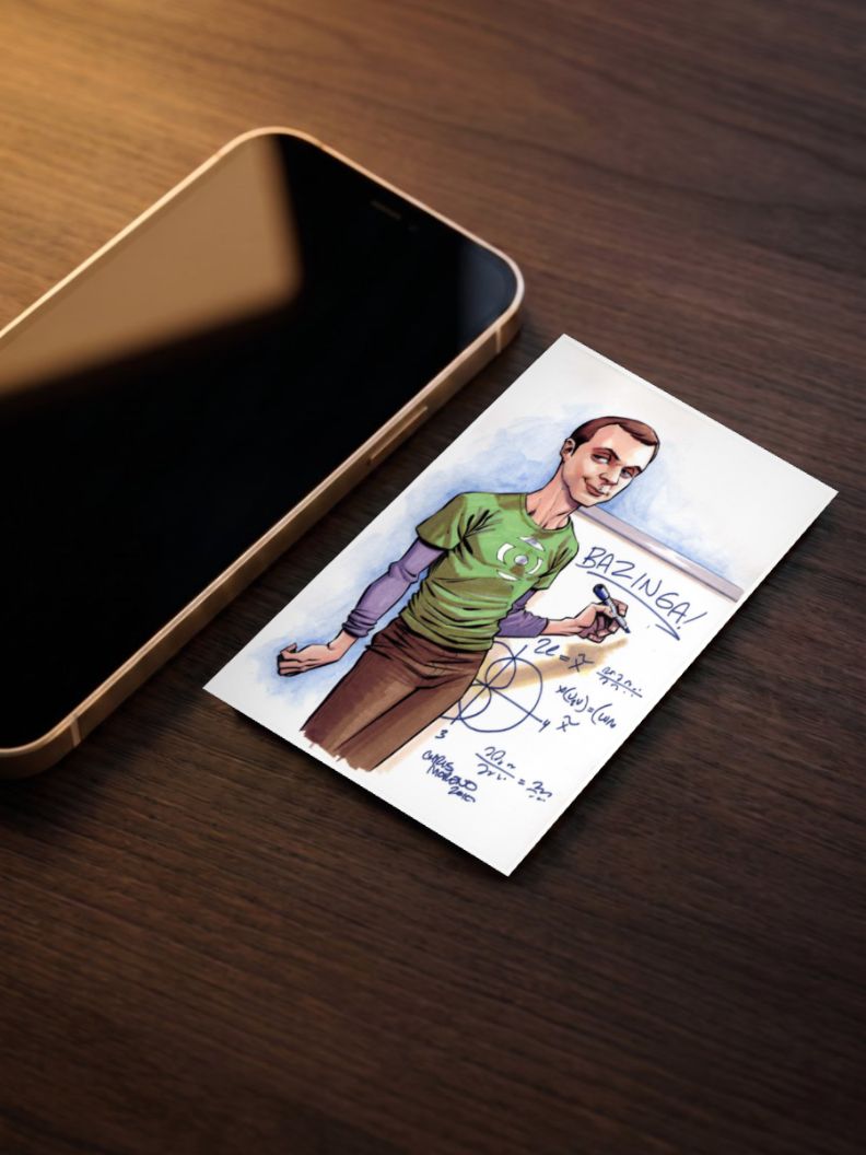 Sheldon Bazinga Poster