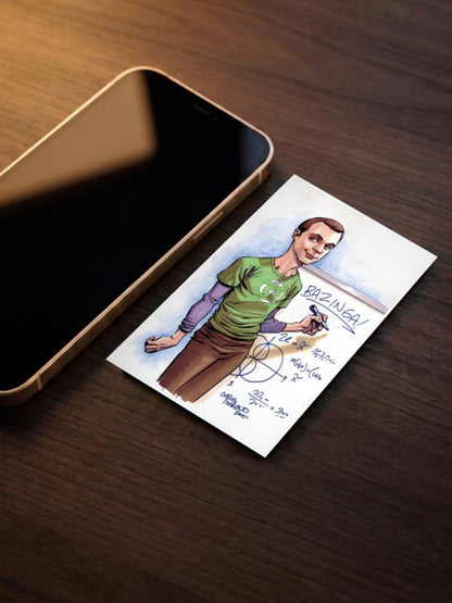 Sheldon Bazinga Poster