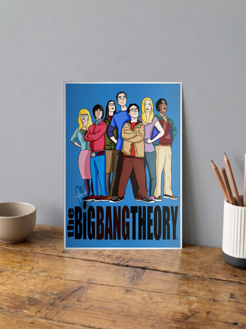 Big Bang theory Animated Poster