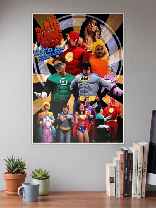 Cosmic Shenanigans | Big Bang Theory | Sitcom Poster