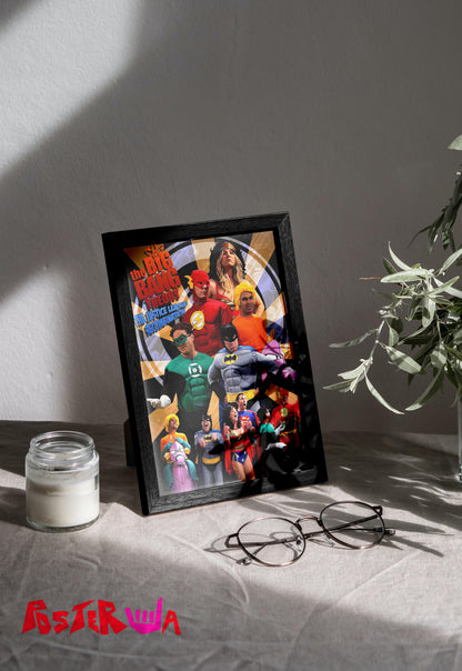Cosmic Shenanigans | Big Bang Theory | Sitcom Poster