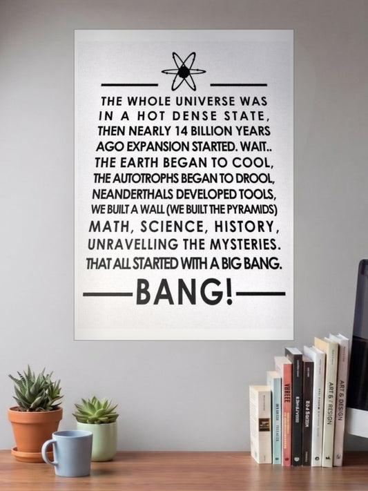 Galactic Laughter | Big Bang Theory x Star Wars | Sitcom Poster