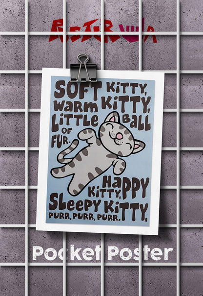 Purring Companions | Big Bang Theory | Sitcom Poster