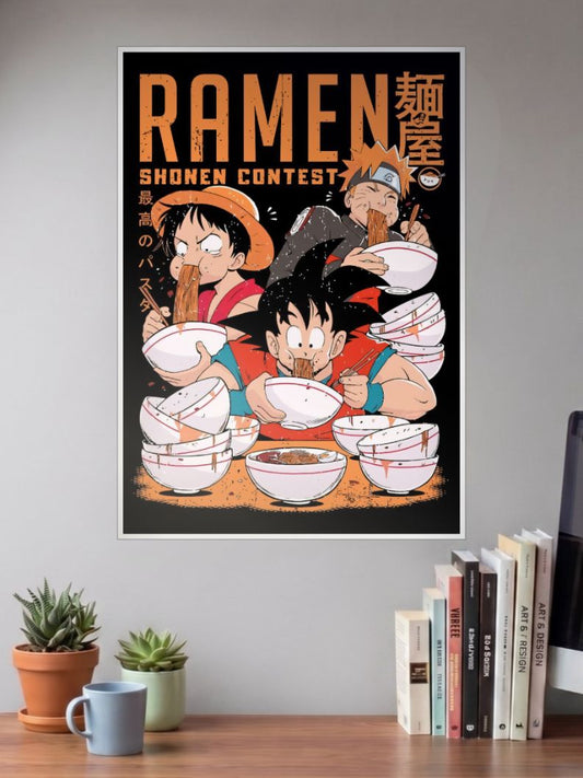 Epic Feast | Anime | Abstract Poster