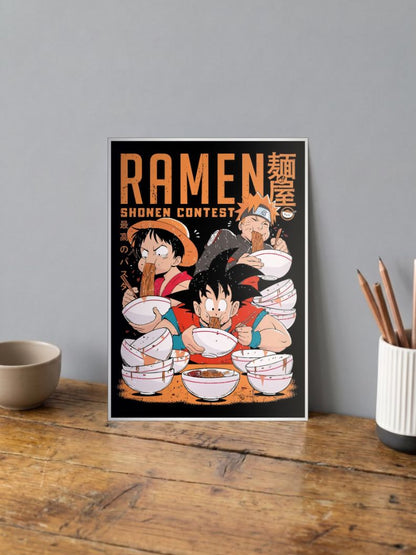 Epic Feast | Anime | Abstract Poster