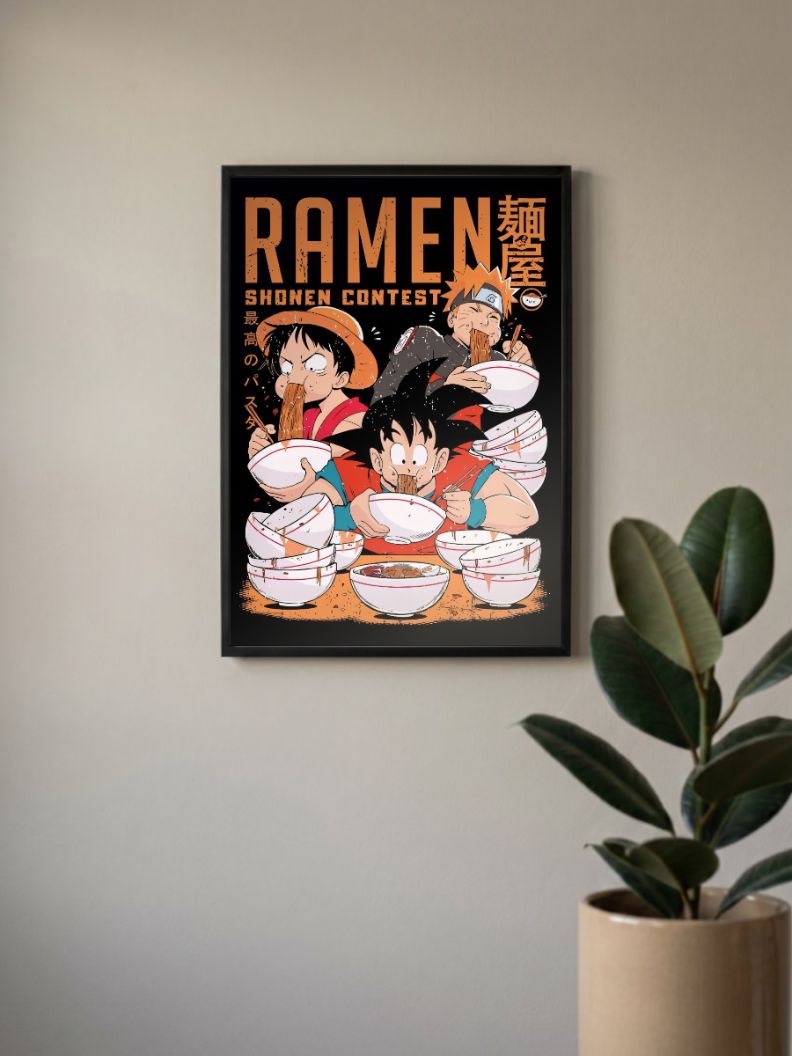 Epic Feast | Anime | Abstract Poster