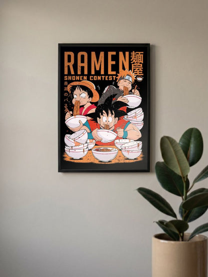 Epic Feast | Anime | Abstract Poster