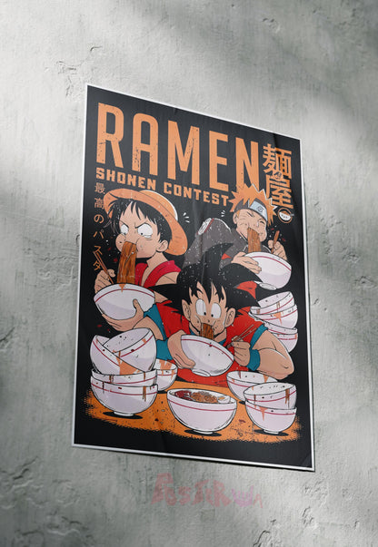 Epic Feast | Anime | Abstract Poster