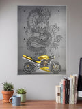 Throttle Therapy Dragon Bikes Poster