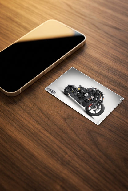 Confederate Motorcycle Bikes Poster