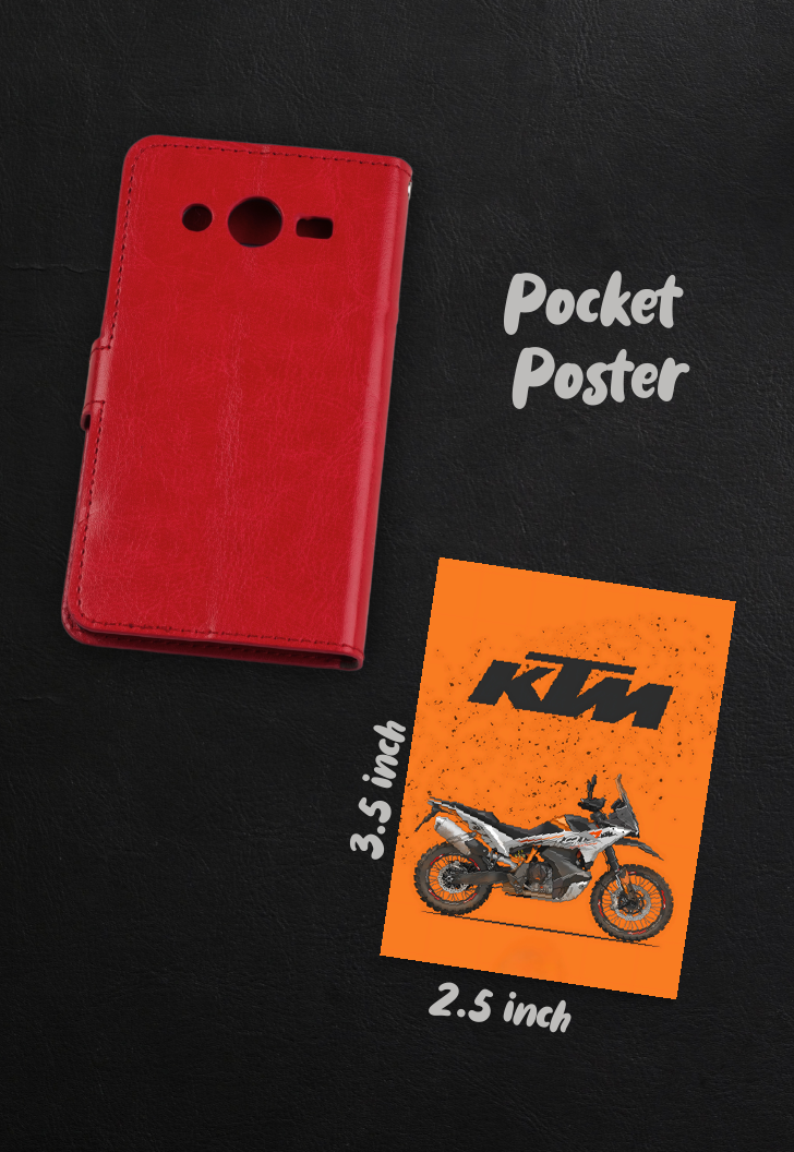 Revving the Streets | KTM 790 | Bikes Poster