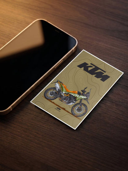 Trailblazer's Dream | KTM 790 Adventure | Bikes Poster