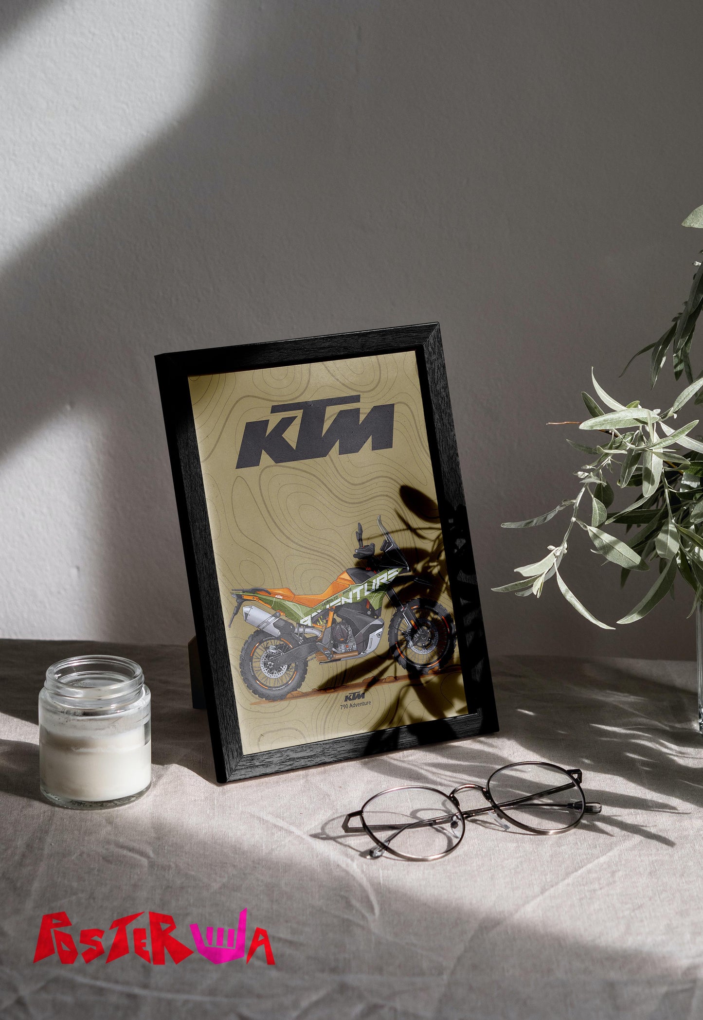 Trailblazer's Dream | KTM 790 Adventure | Bikes Poster