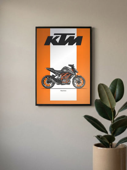 Pitbull Duke| KTM | Bikes Poster