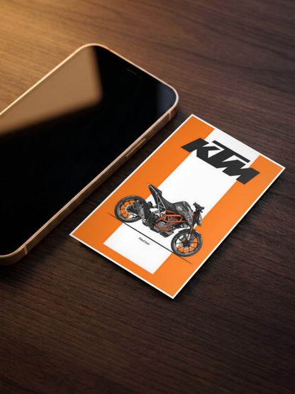 Pitbull Duke| KTM | Bikes Poster