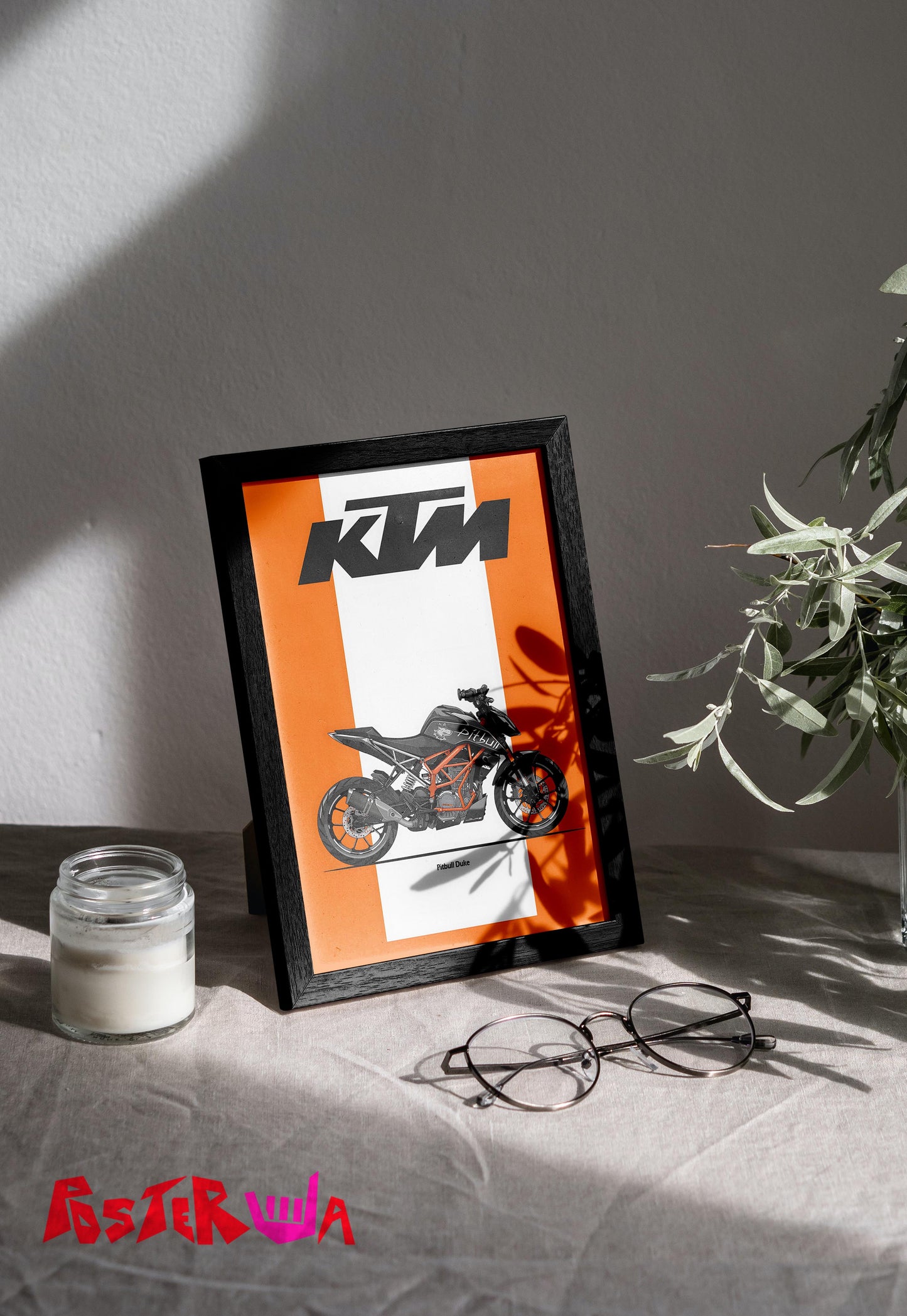 Pitbull Duke| KTM | Bikes Poster