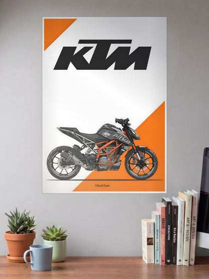 Pitbull Duke: Unleashed | KTM | Bikes Poster