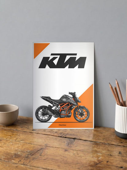 Pitbull Duke: Unleashed | KTM | Bikes Poster