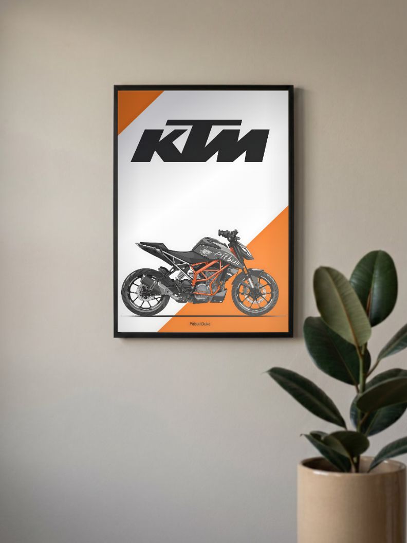 Pitbull Duke: Unleashed | KTM | Bikes Poster