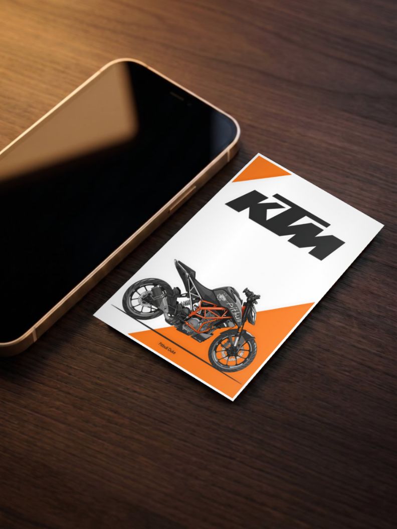Pitbull Duke: Unleashed | KTM | Bikes Poster