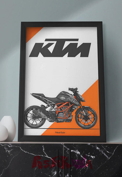 Pitbull Duke: Unleashed | KTM | Bikes Poster