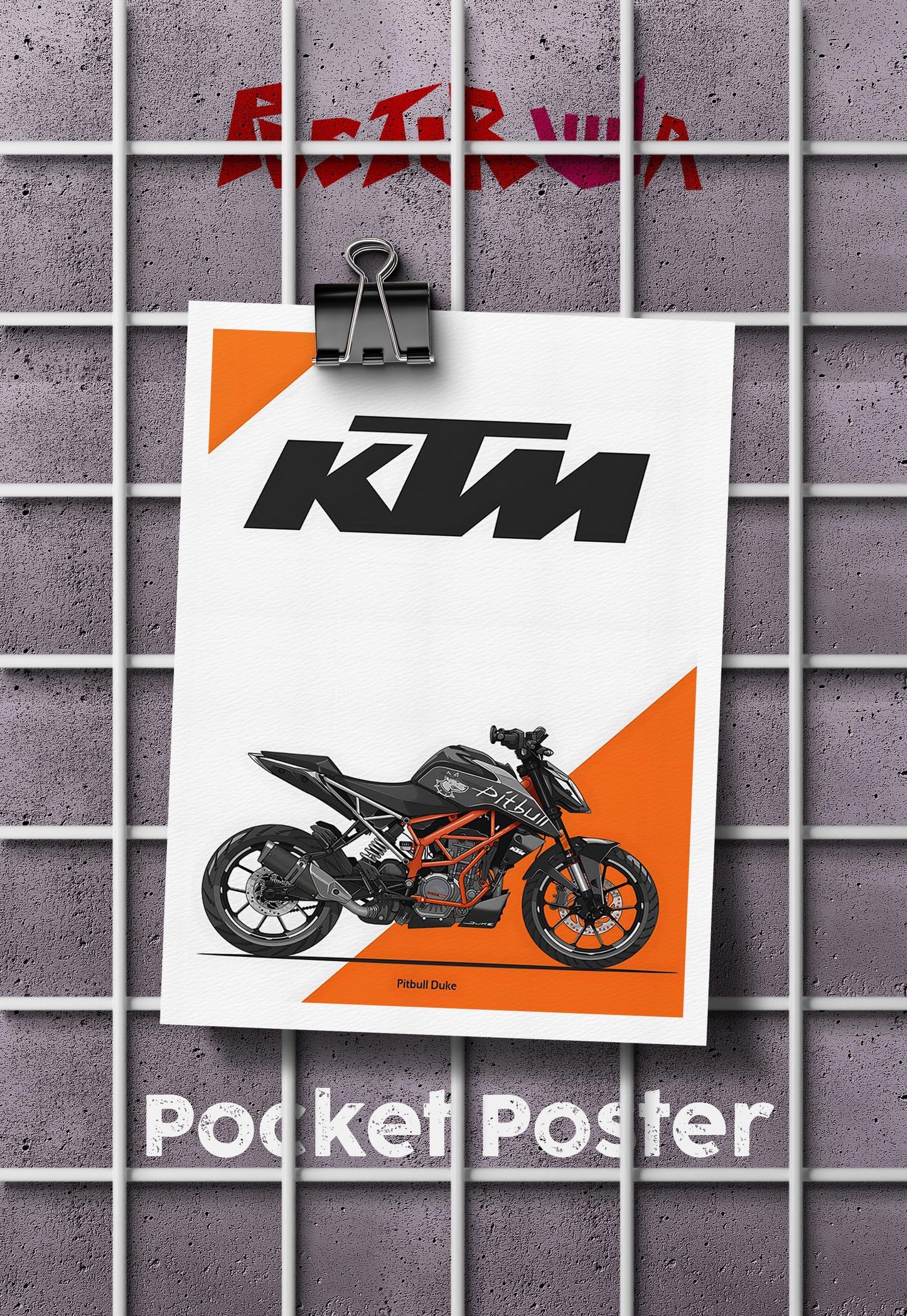 Pitbull Duke: Unleashed | KTM | Bikes Poster