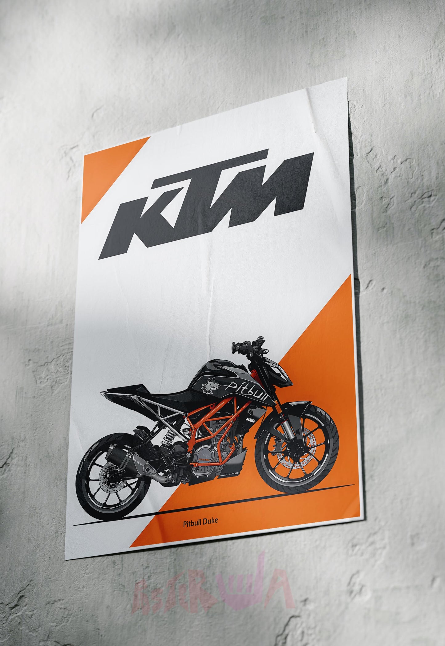 Pitbull Duke: Unleashed | KTM | Bikes Poster