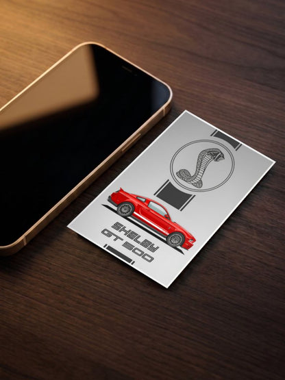 Power and Precision | Shelby GT 500 | Cars Poster
