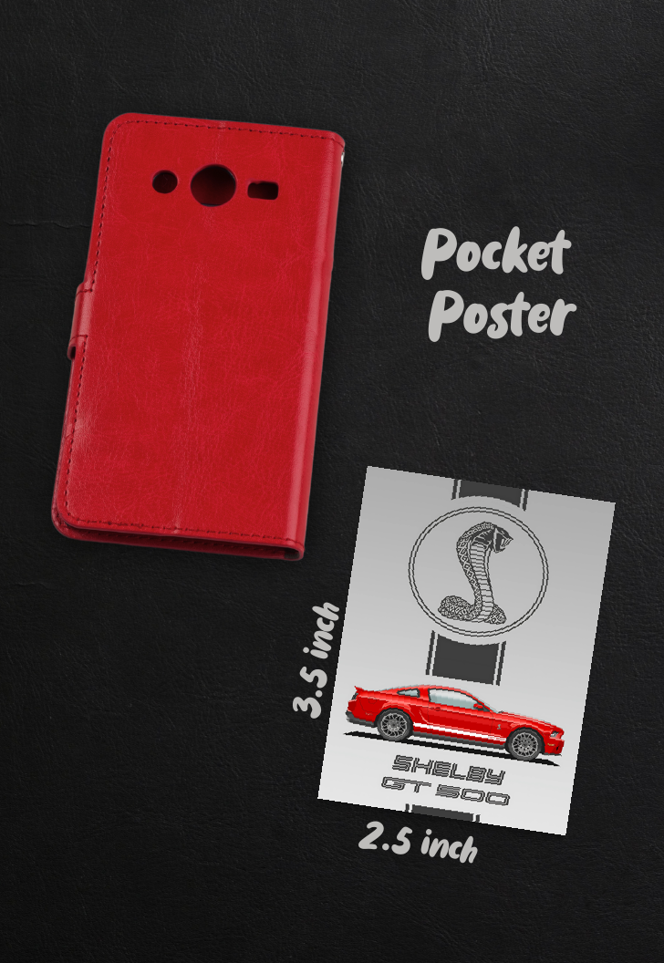 Power and Precision | Shelby GT 500 | Cars Poster