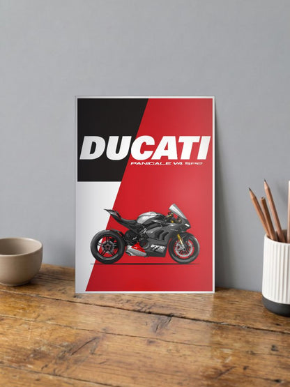 Speed Symphony | Ducati PanigaleV4 SP2 | Bikes Poster