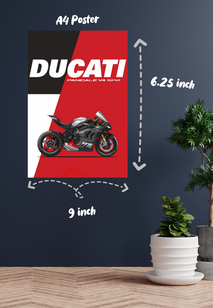 Speed Symphony | Ducati PanigaleV4 SP2 | Bikes Poster